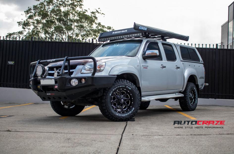 MAZDA BT 50 BOOST GLOSS BLACK MILLED ACCENTS